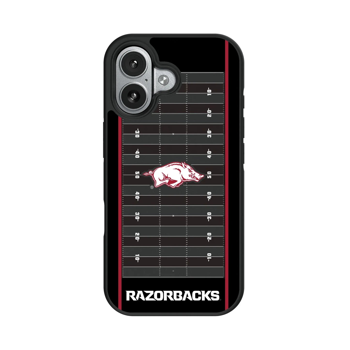 University of Arkansas Fayetteville Razorbacks Field Bump Phone Case for Apple iPhone