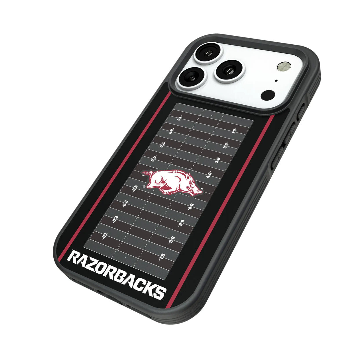 University of Arkansas Fayetteville Razorbacks Field Bump Phone Case for Apple iPhone