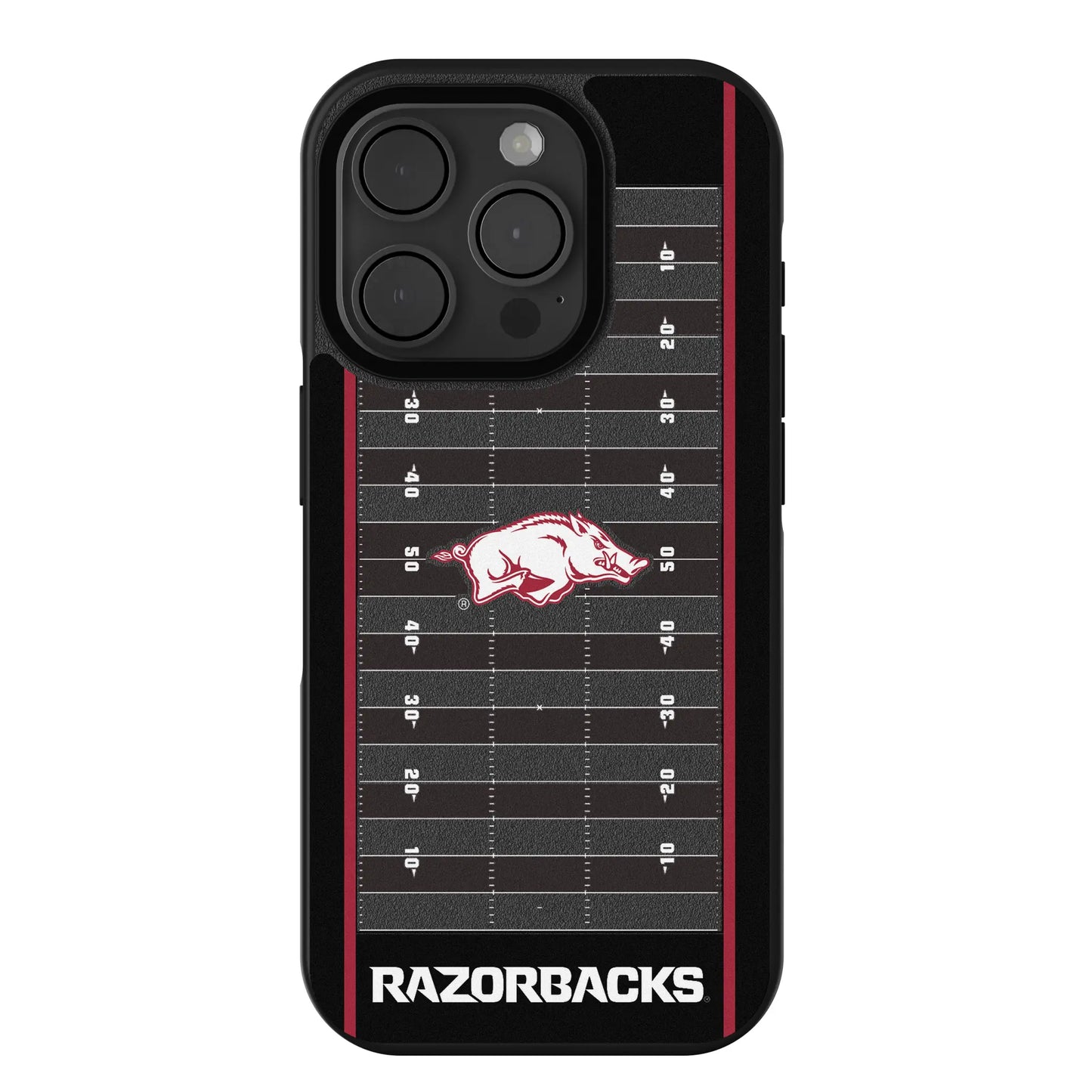 University of Arkansas Fayetteville Razorbacks Field Bump Phone Case for Apple iPhone