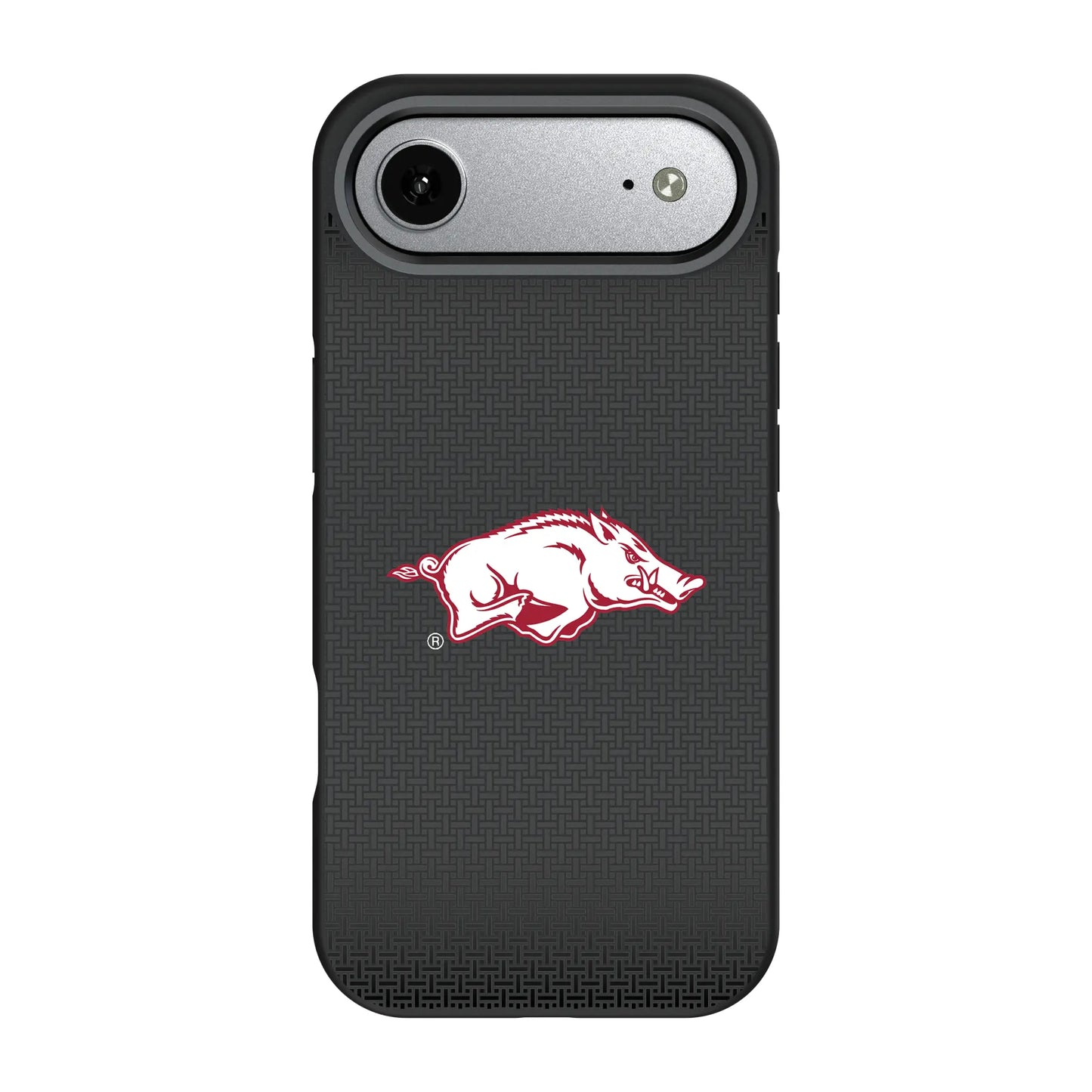 University of Arkansas Fayetteville Razorbacks Linen Bump Phone Case for Apple iPhone