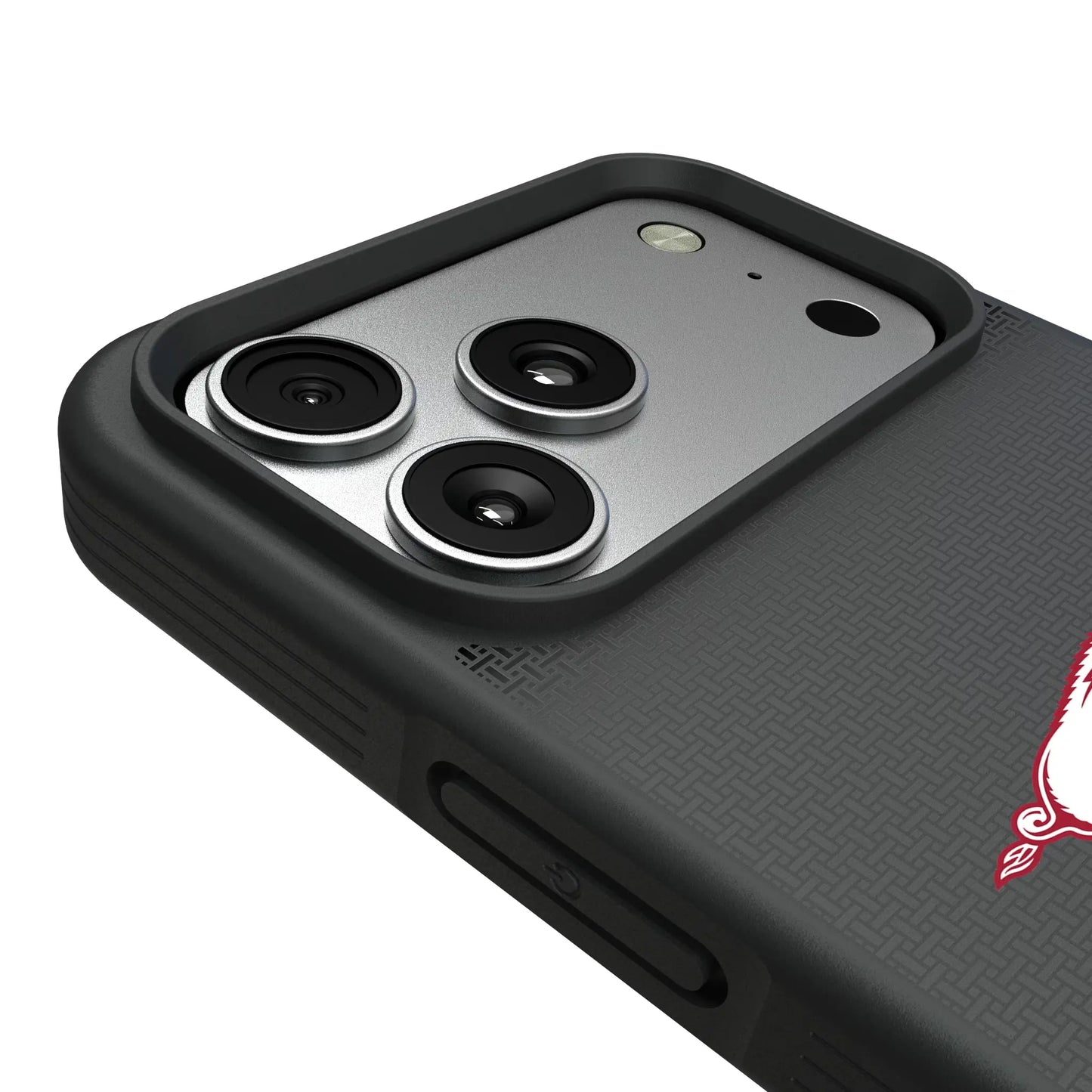 University of Arkansas Fayetteville Razorbacks Linen Bump Phone Case for Apple iPhone