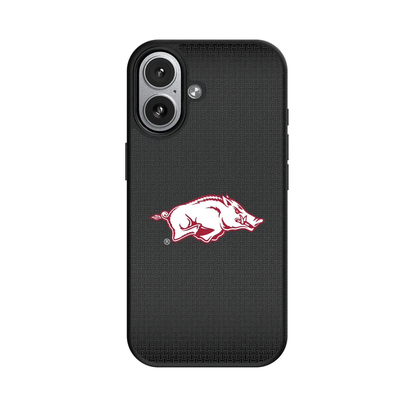 University of Arkansas Fayetteville Razorbacks Linen MagSafe Compatible Phone Case for Apple iPhone