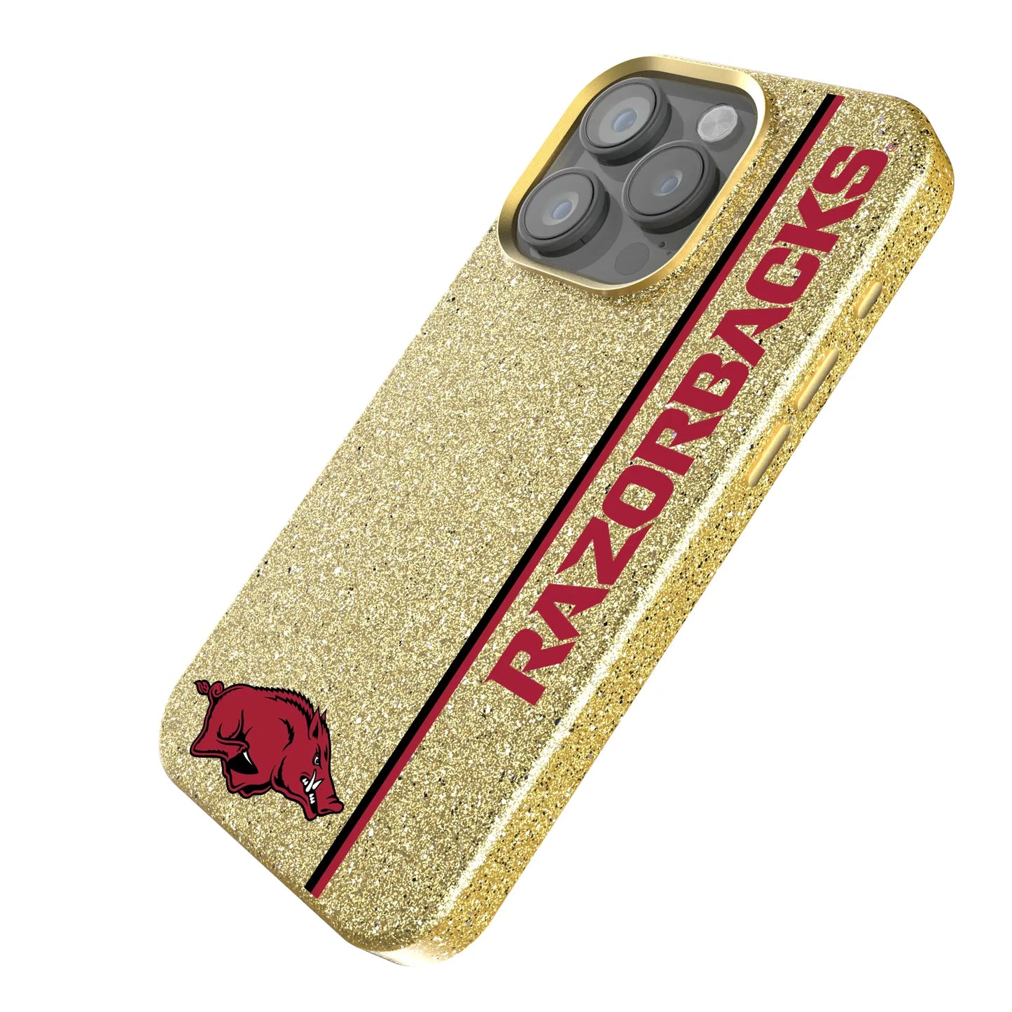 University of Arkansas Fayetteville Razorbacks Sidebar Bling Phone Case for Apple iPhone