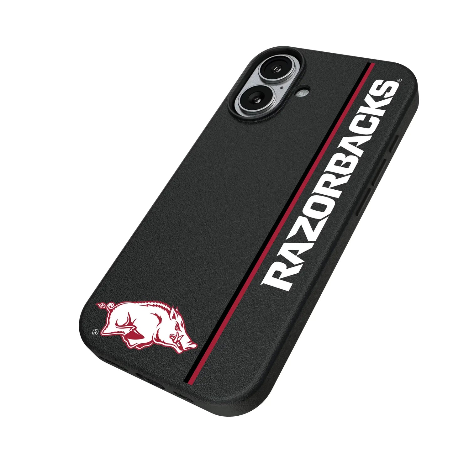 University of Arkansas Fayetteville Razorbacks Sidebar MagSafe Compatible Phone Case for Apple iPhone