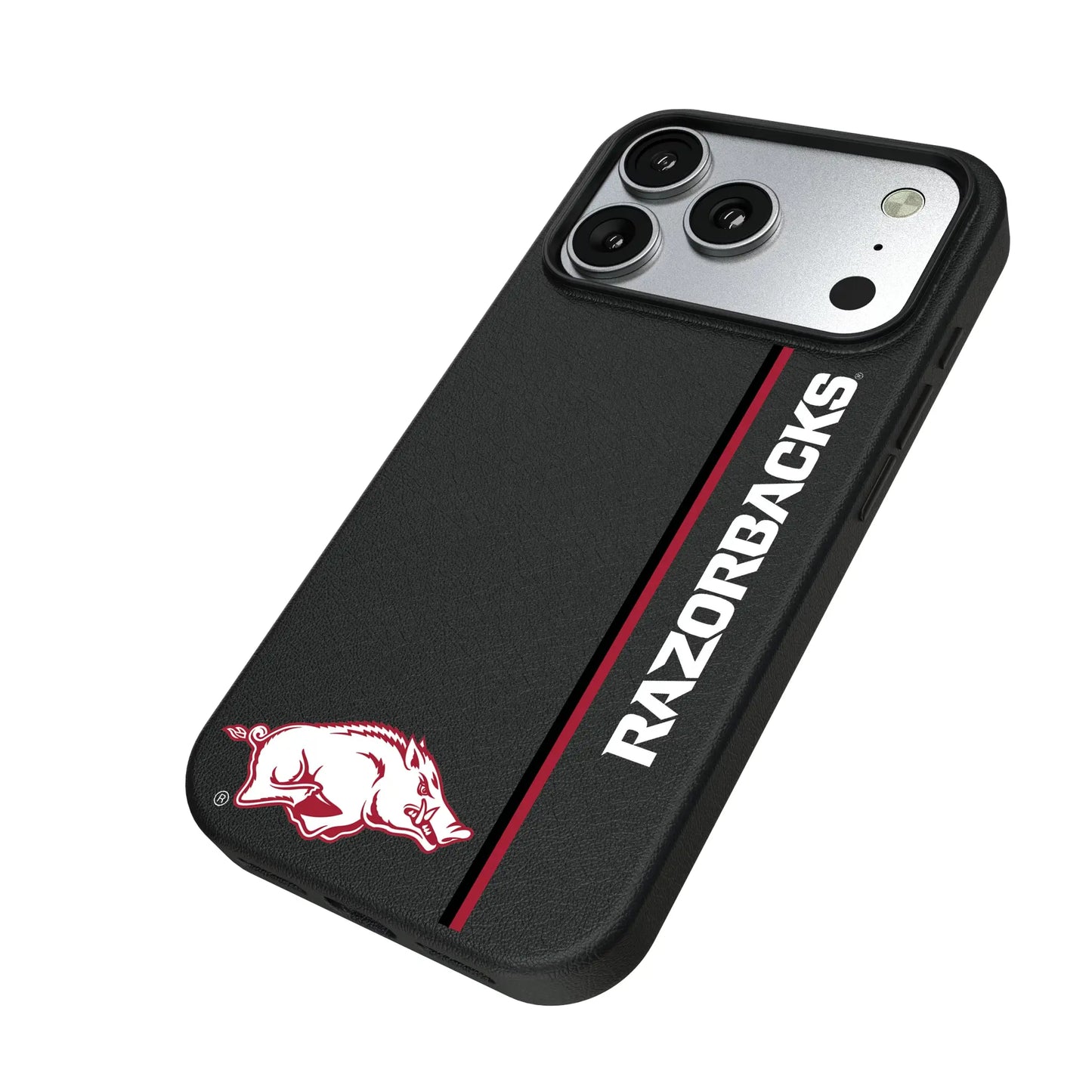 University of Arkansas Fayetteville Razorbacks Sidebar MagSafe Compatible Phone Case for Apple iPhone