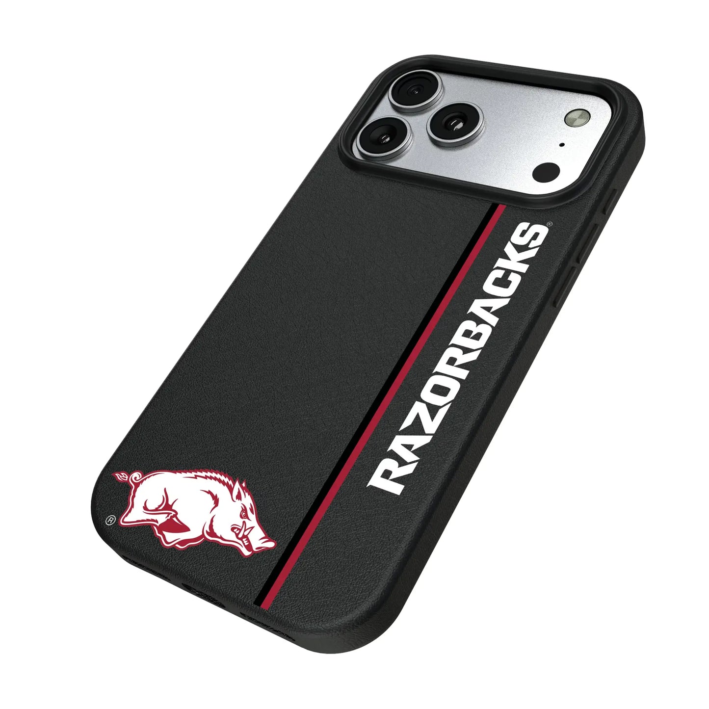 University of Arkansas Fayetteville Razorbacks Sidebar MagSafe Compatible Phone Case for Apple iPhone