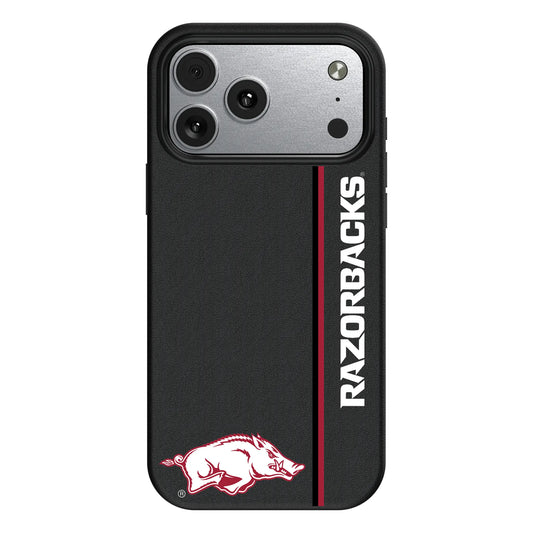 University of Arkansas Fayetteville Razorbacks Sidebar MagSafe Compatible Phone Case for Apple iPhone