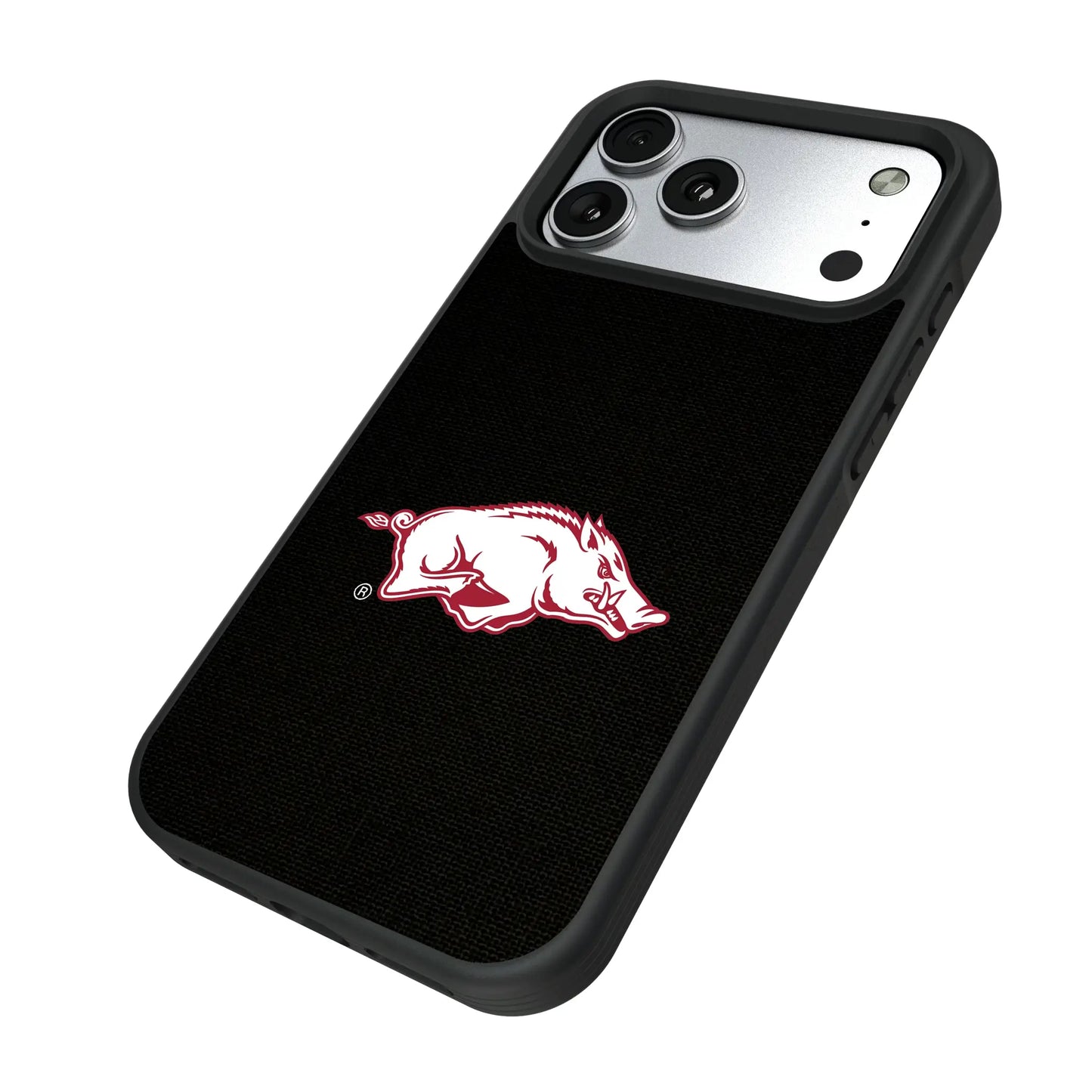 University of Arkansas Fayetteville Razorbacks Solid Bump Phone Case for Apple iPhone