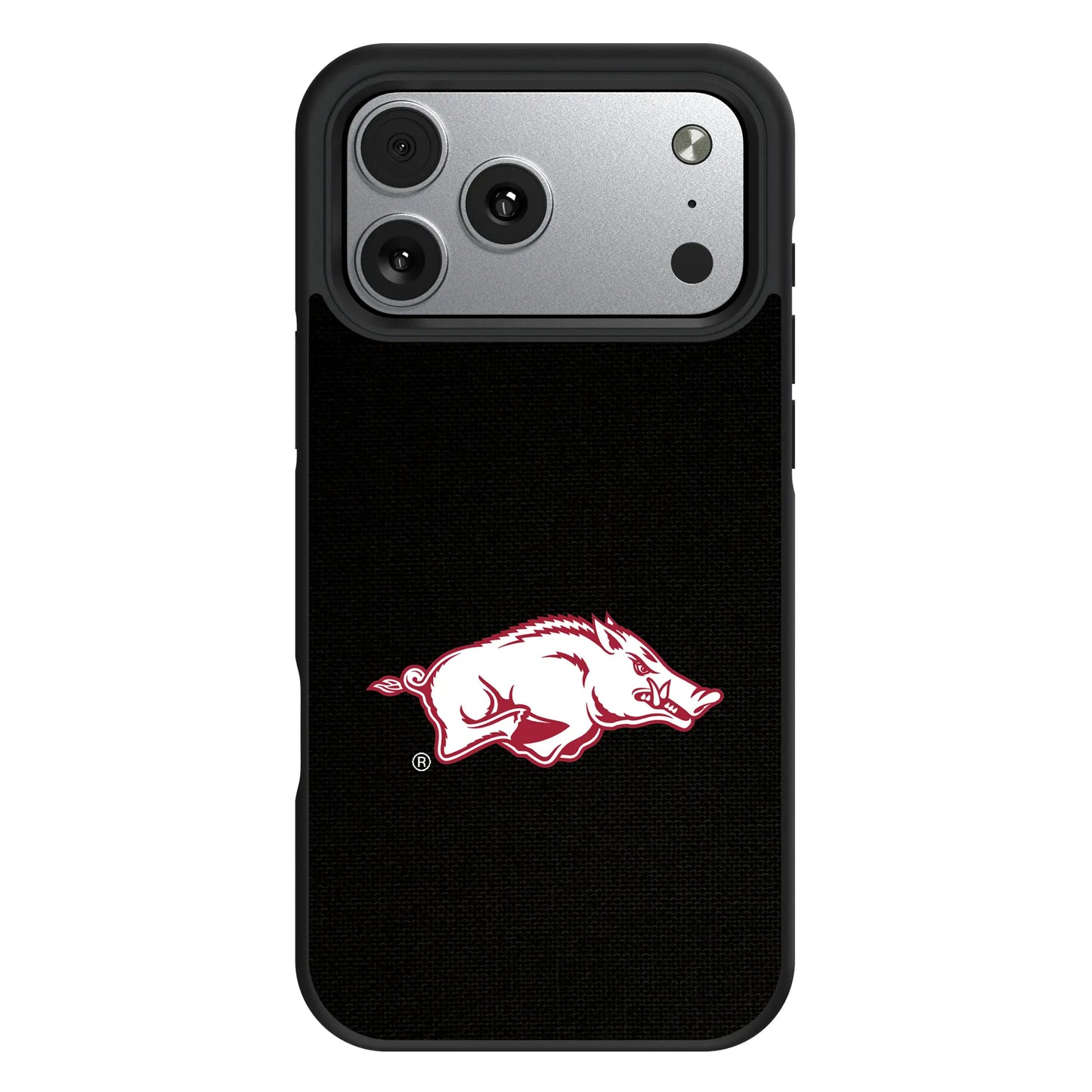 University of Arkansas Fayetteville Razorbacks Solid Bump Phone Case for Apple iPhone