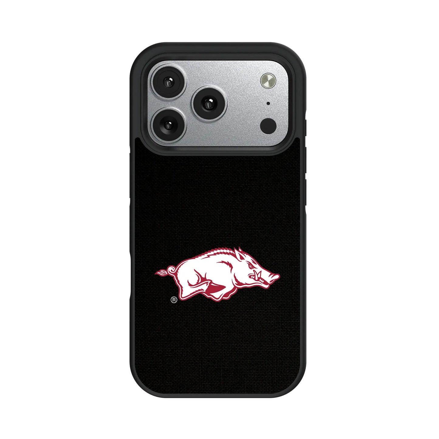 University of Arkansas Fayetteville Razorbacks Solid Bump Phone Case for Apple iPhone