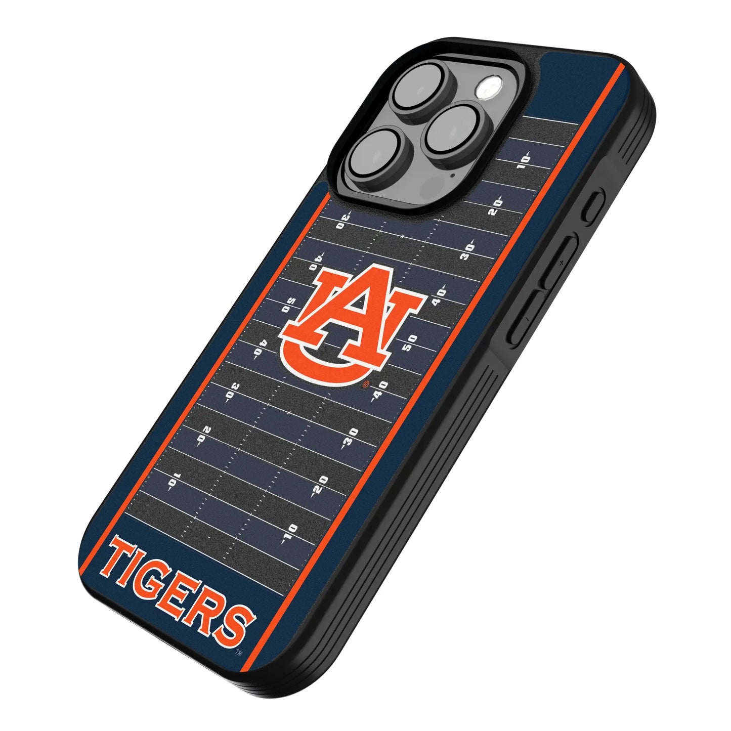 University of Auburn Tigers Field Bump Phone Case for Apple iPhone