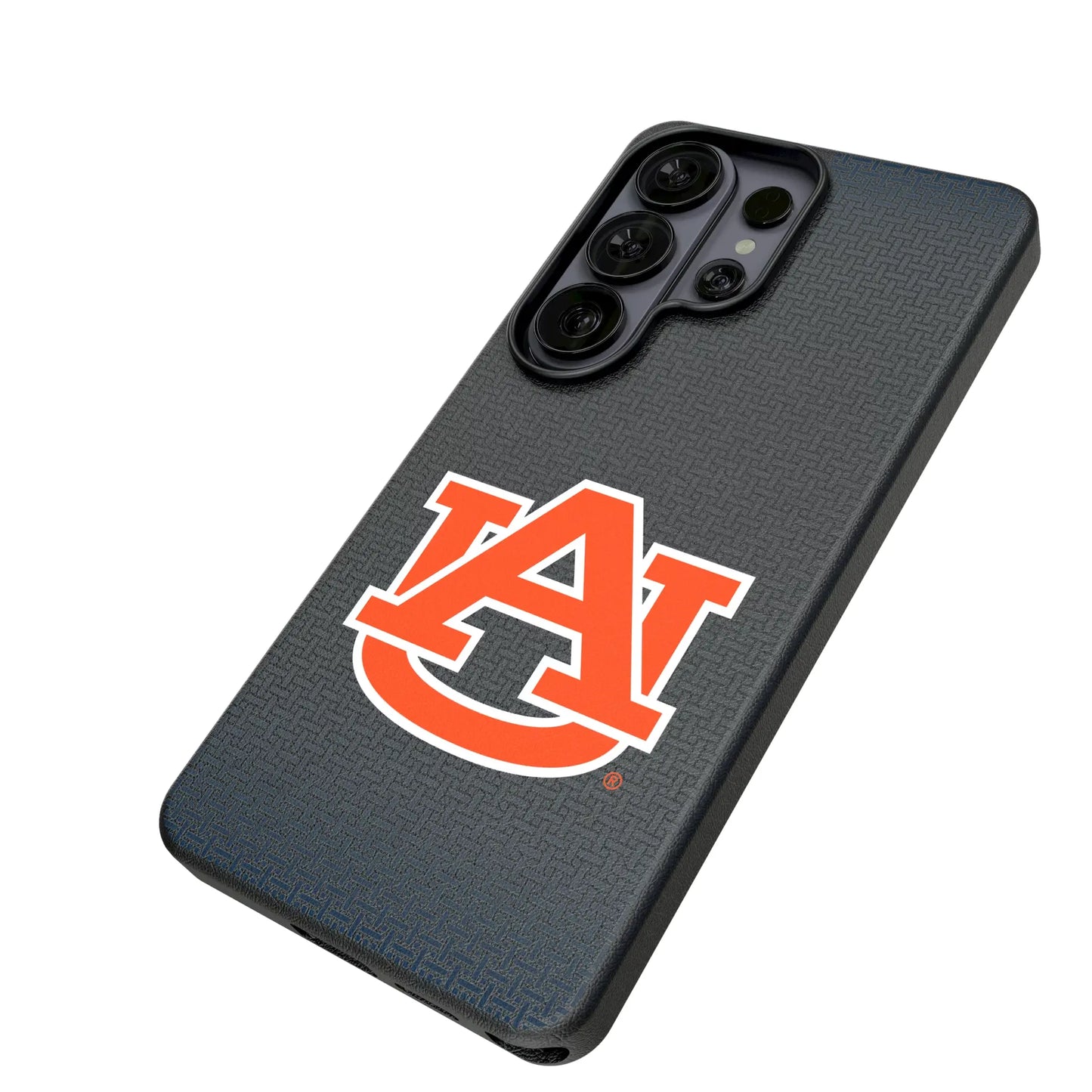 University of Auburn Tigers Linen MagSafe Compatible Phone Case for Samsung Galaxy