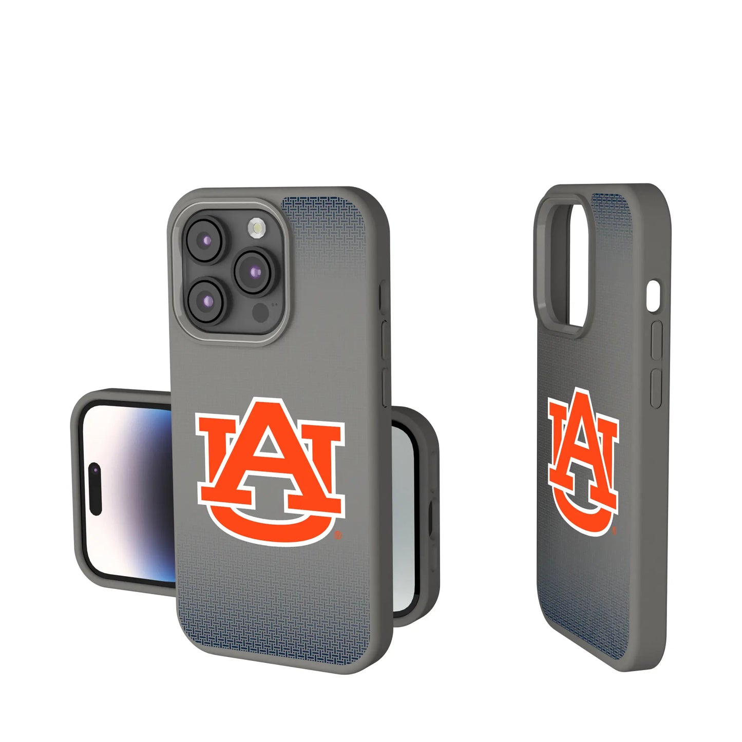 University of Auburn Tigers Linen Soft Touch Phone Case for Apple iPhone