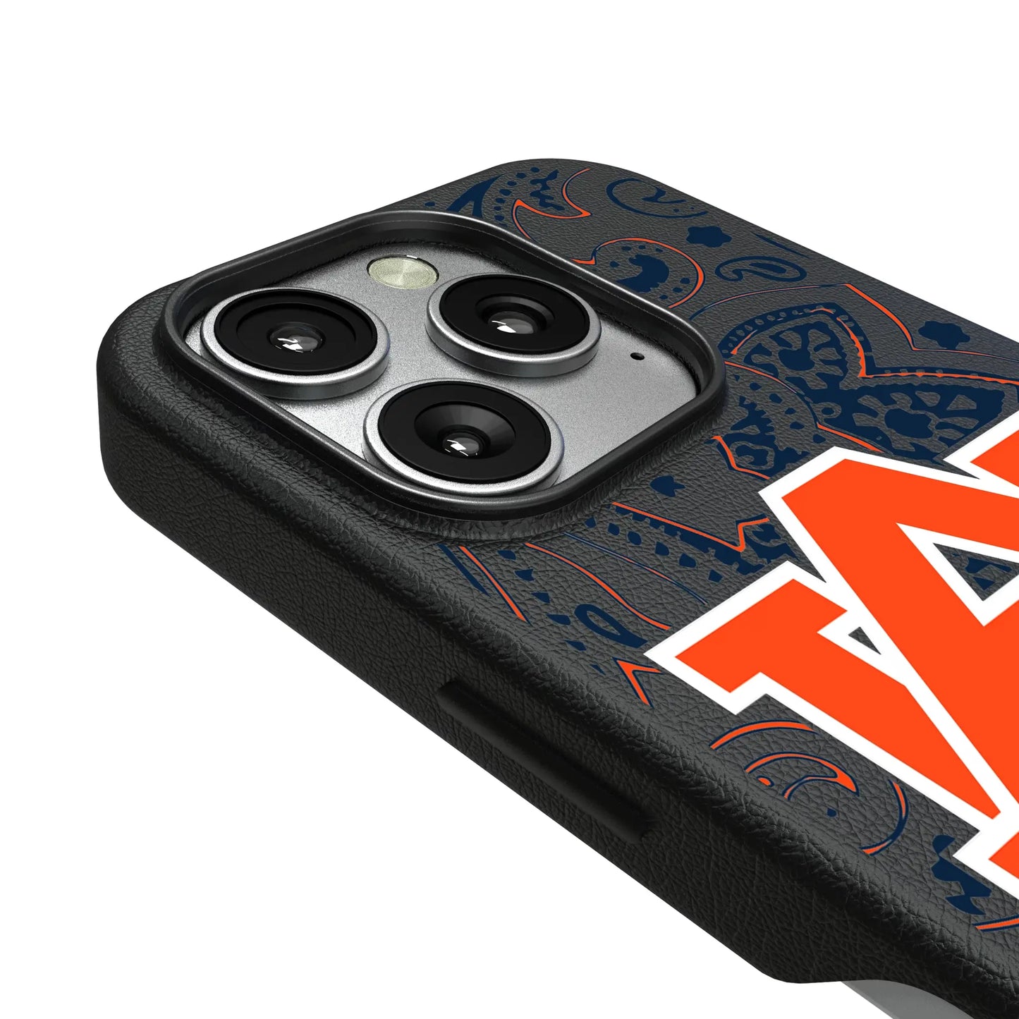 University of Auburn Tigers Paisley MagSafe Compatible Phone Case for Apple iPhone