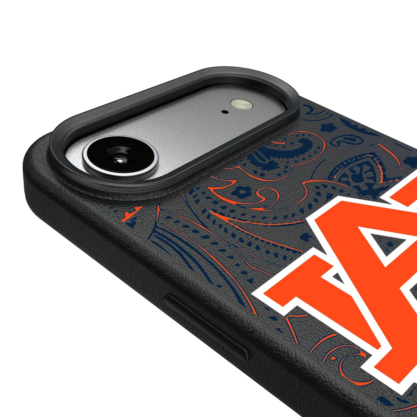 University of Auburn Tigers Paisley MagSafe Compatible Phone Case for Apple iPhone