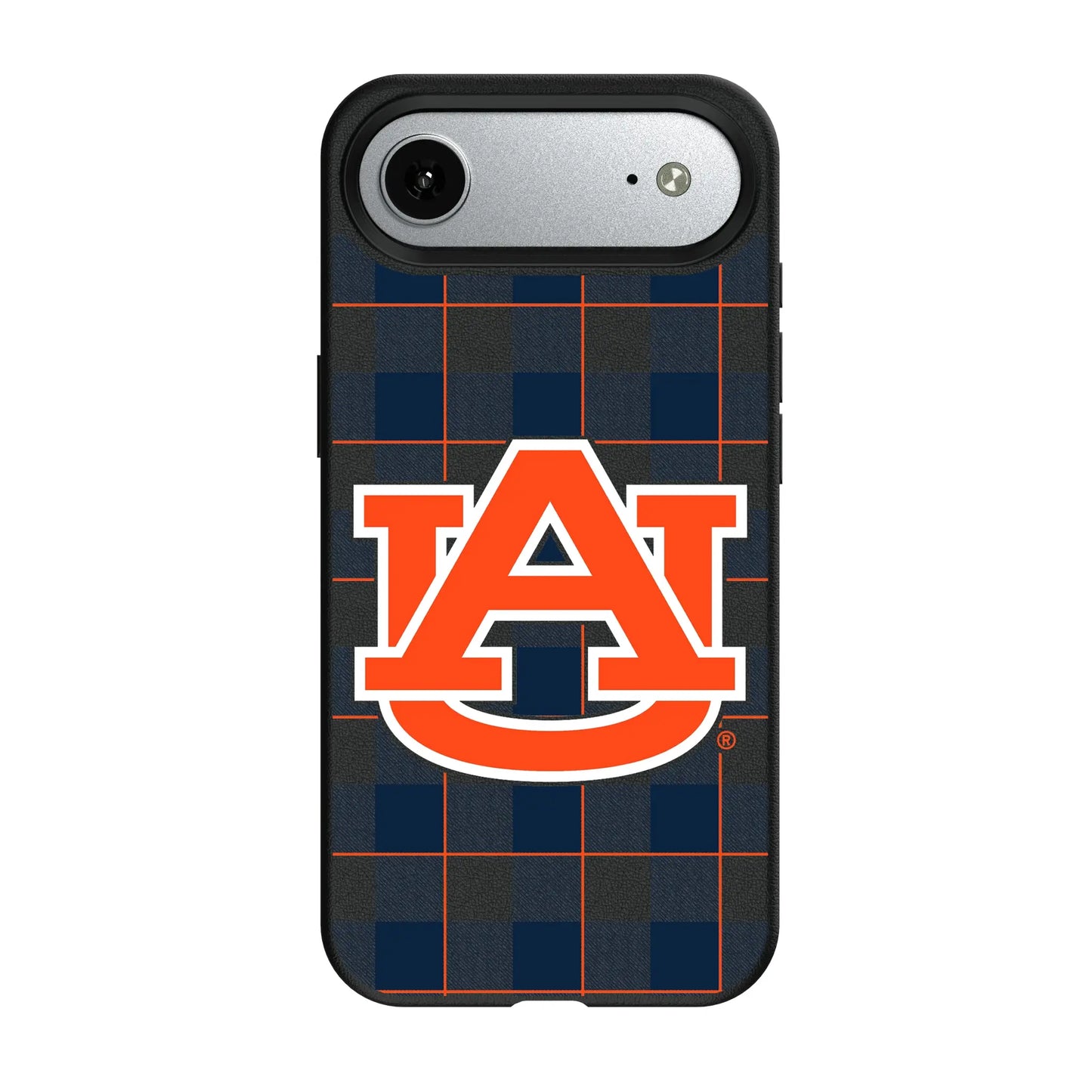 University of Auburn Tigers Plaid MagSafe Compatible Phone Case for Apple iPhone