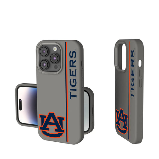 University of Auburn Tigers Sidebar Soft Touch Phone Case for Apple iPhone