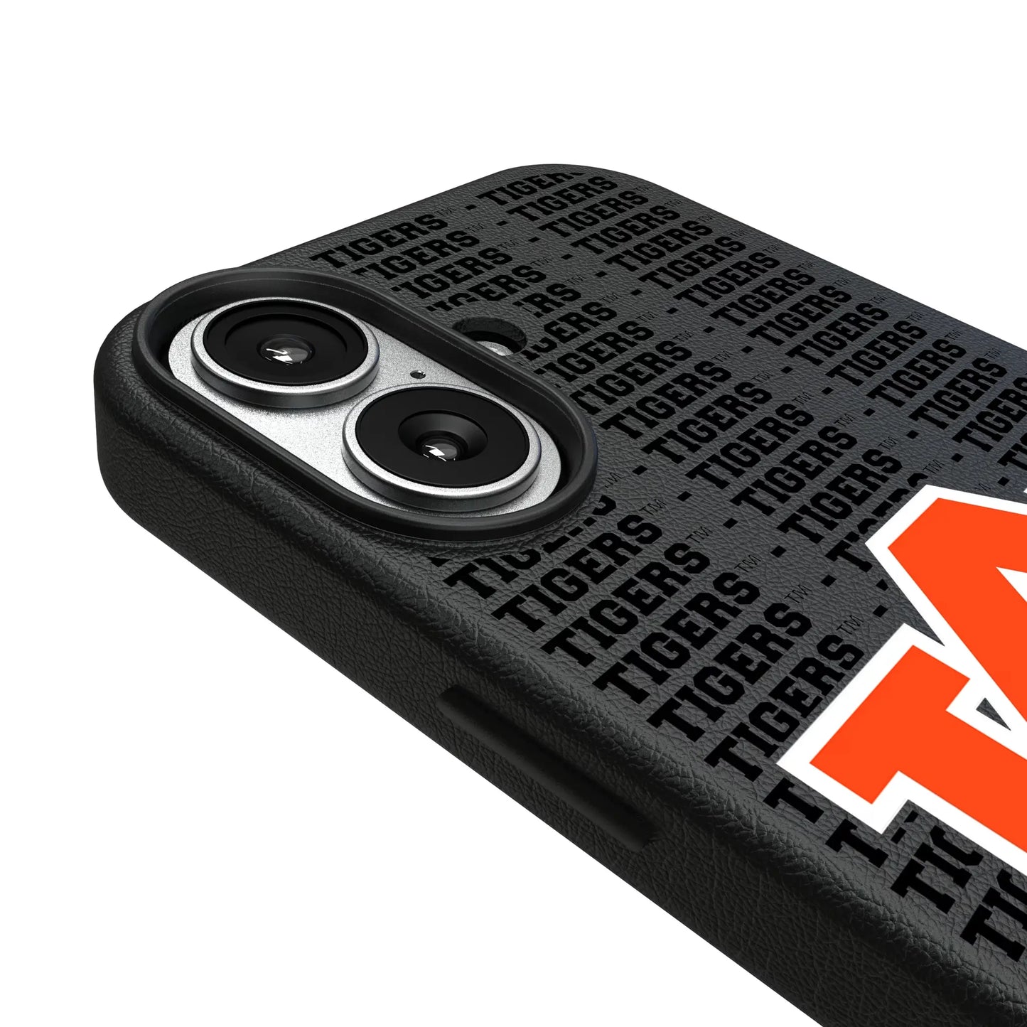 University of Auburn Tigers Text Backdrop MagSafe Compatible Phone Case for Apple iPhone