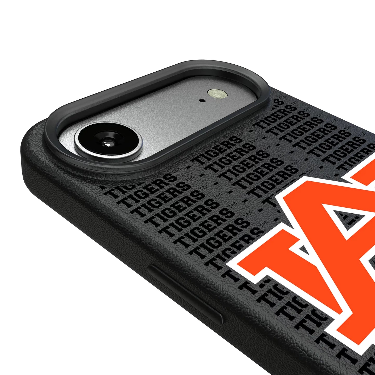 University of Auburn Tigers Text Backdrop MagSafe Compatible Phone Case for Apple iPhone