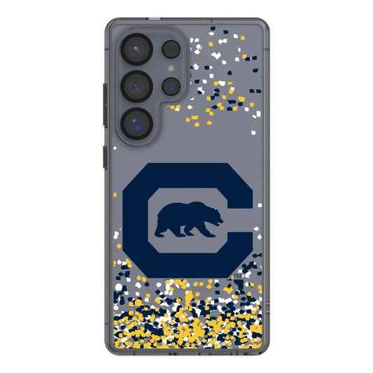 University of California Berkeley Golden Bears Confetti Clear Phone Case for Samsung Galaxy