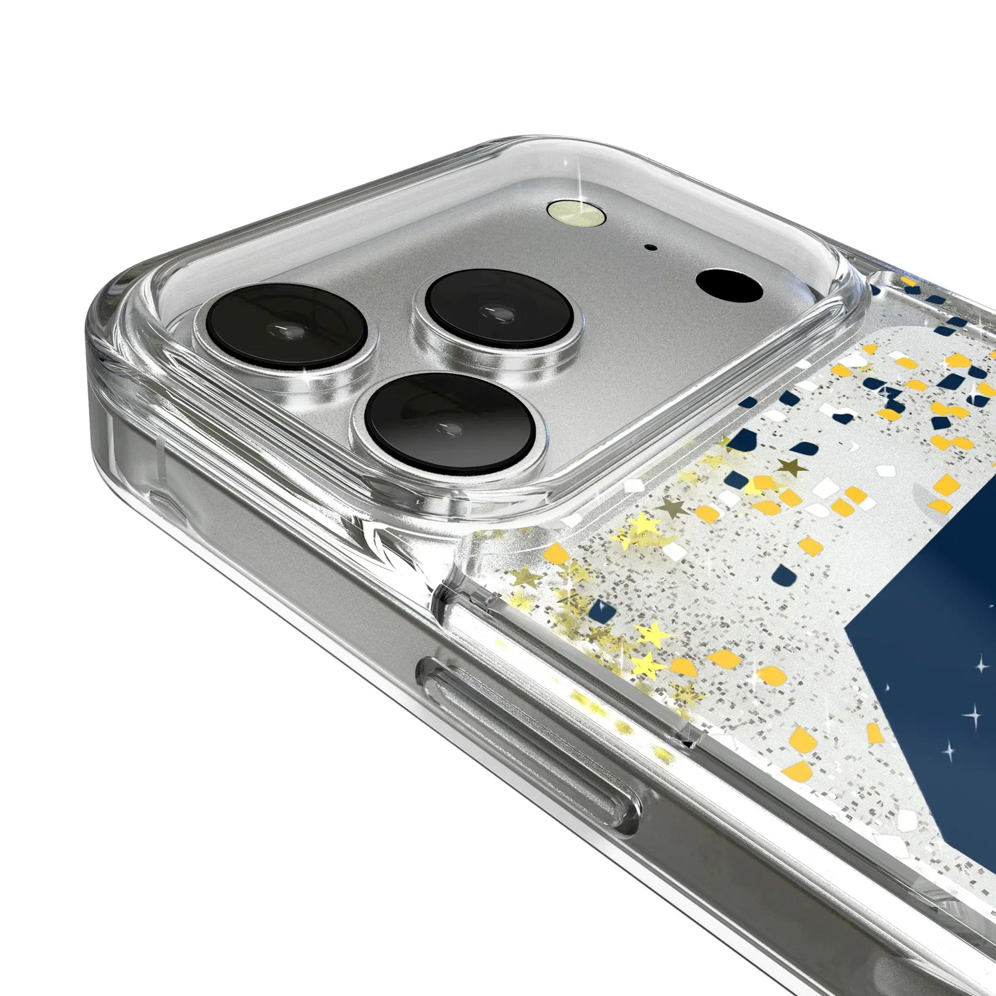 University of California Berkeley Golden Bears Confetti Glitter Phone Case for Apple iPhone