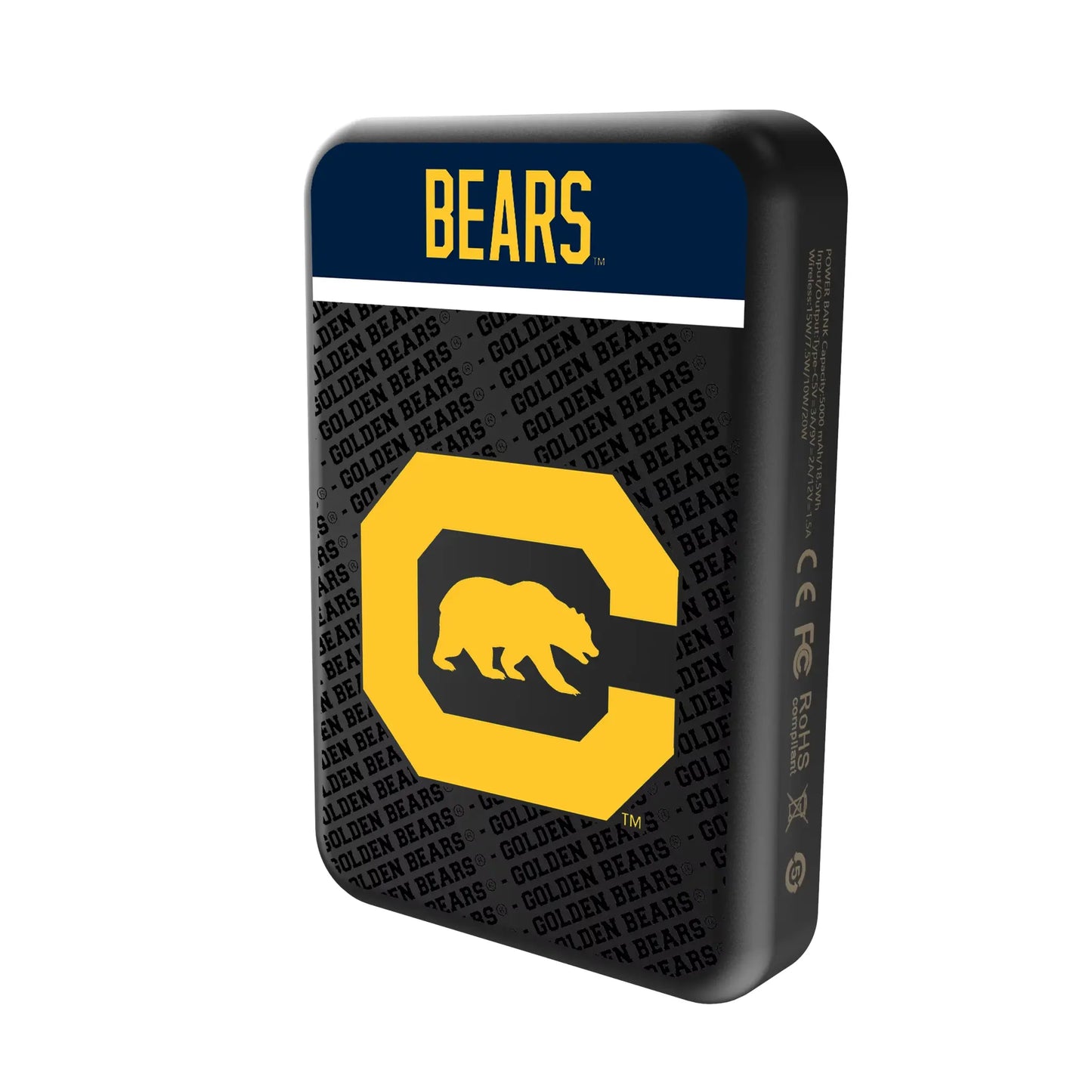 University of California Berkeley Golden Bears Endzone Plus Wireless Mag Power Bank