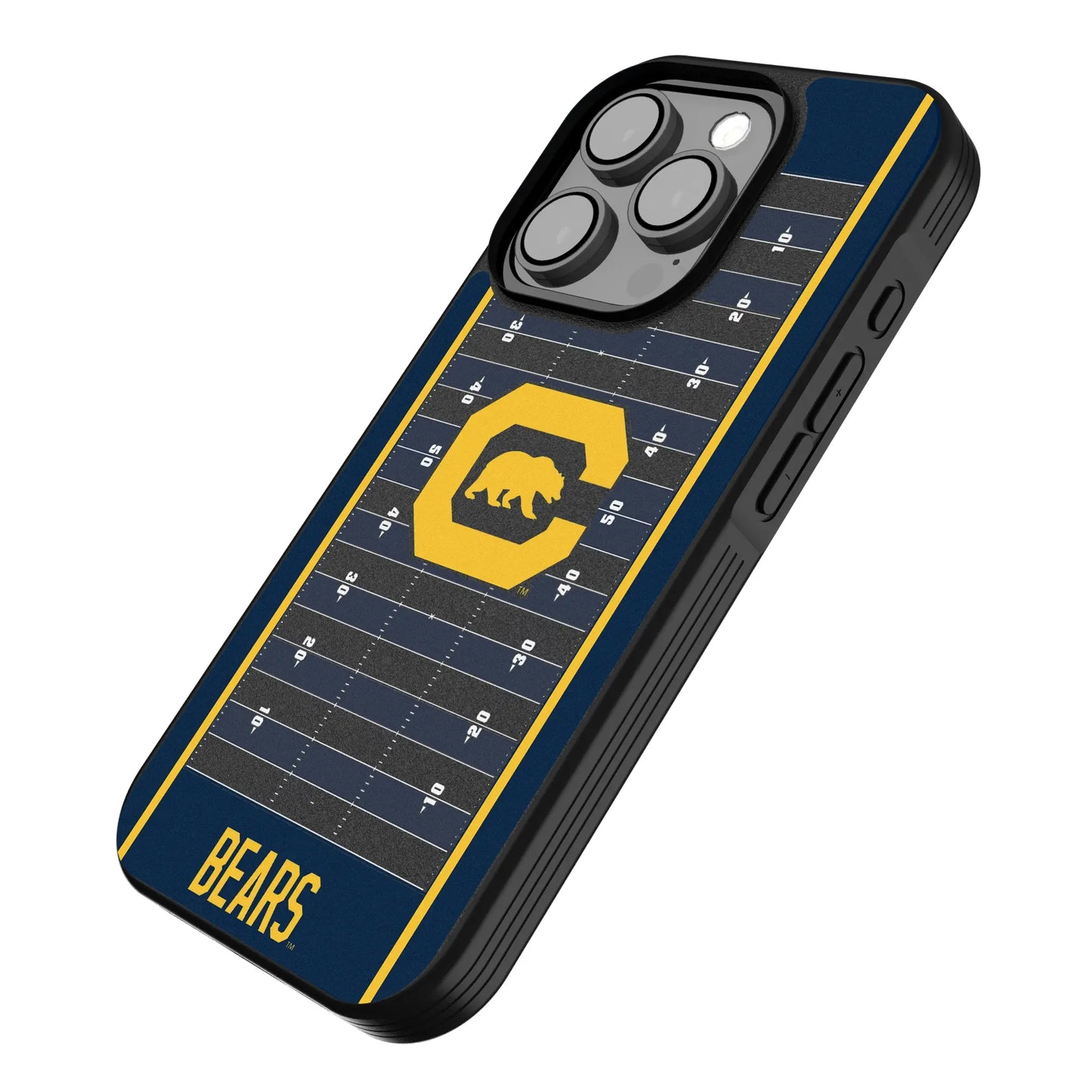 University of California Berkeley Golden Bears Field Bump Phone Case for Apple iPhone