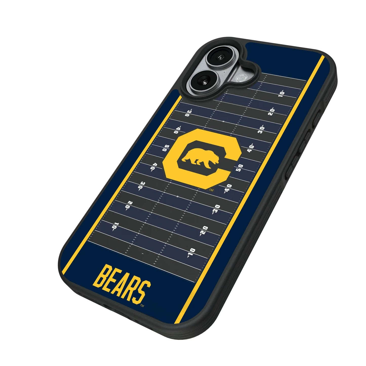 University of California Berkeley Golden Bears Field Bump Phone Case for Apple iPhone