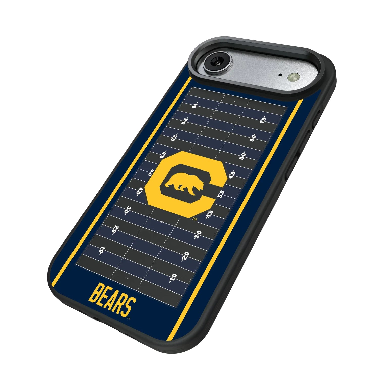 University of California Berkeley Golden Bears Field Bump Phone Case for Apple iPhone