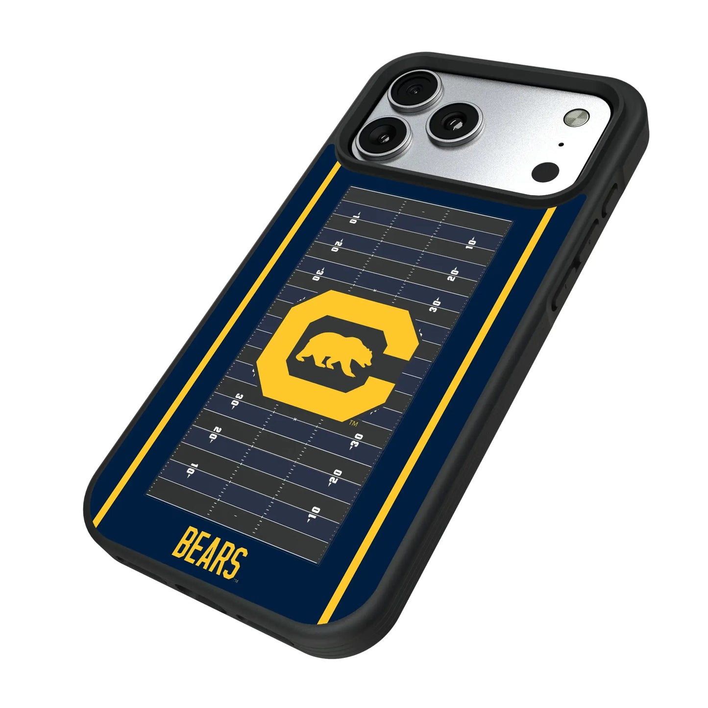 University of California Berkeley Golden Bears Field Bump Phone Case for Apple iPhone