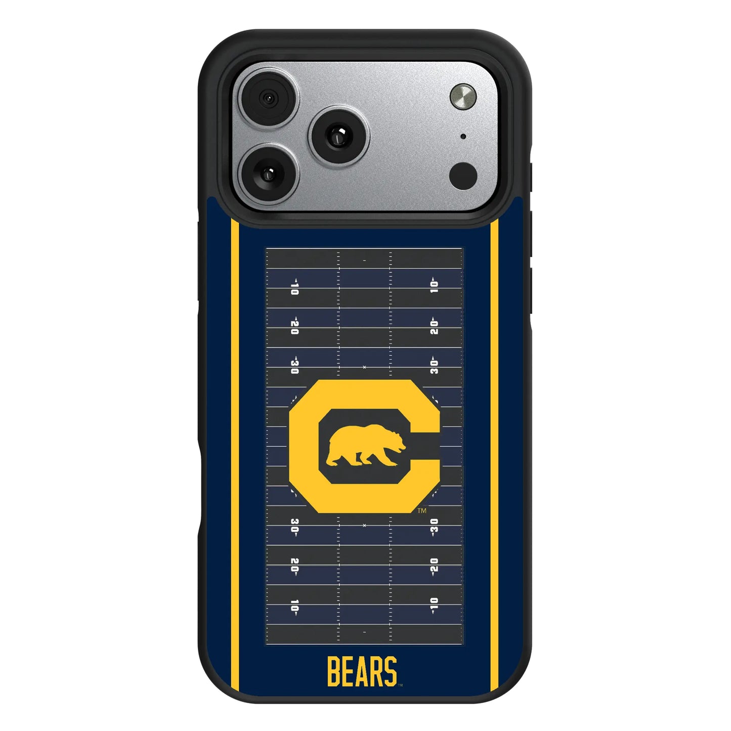 University of California Berkeley Golden Bears Field Bump Phone Case for Apple iPhone