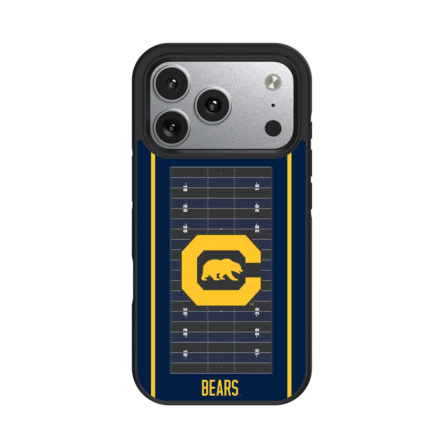 University of California Berkeley Golden Bears Field Bump Phone Case for Apple iPhone