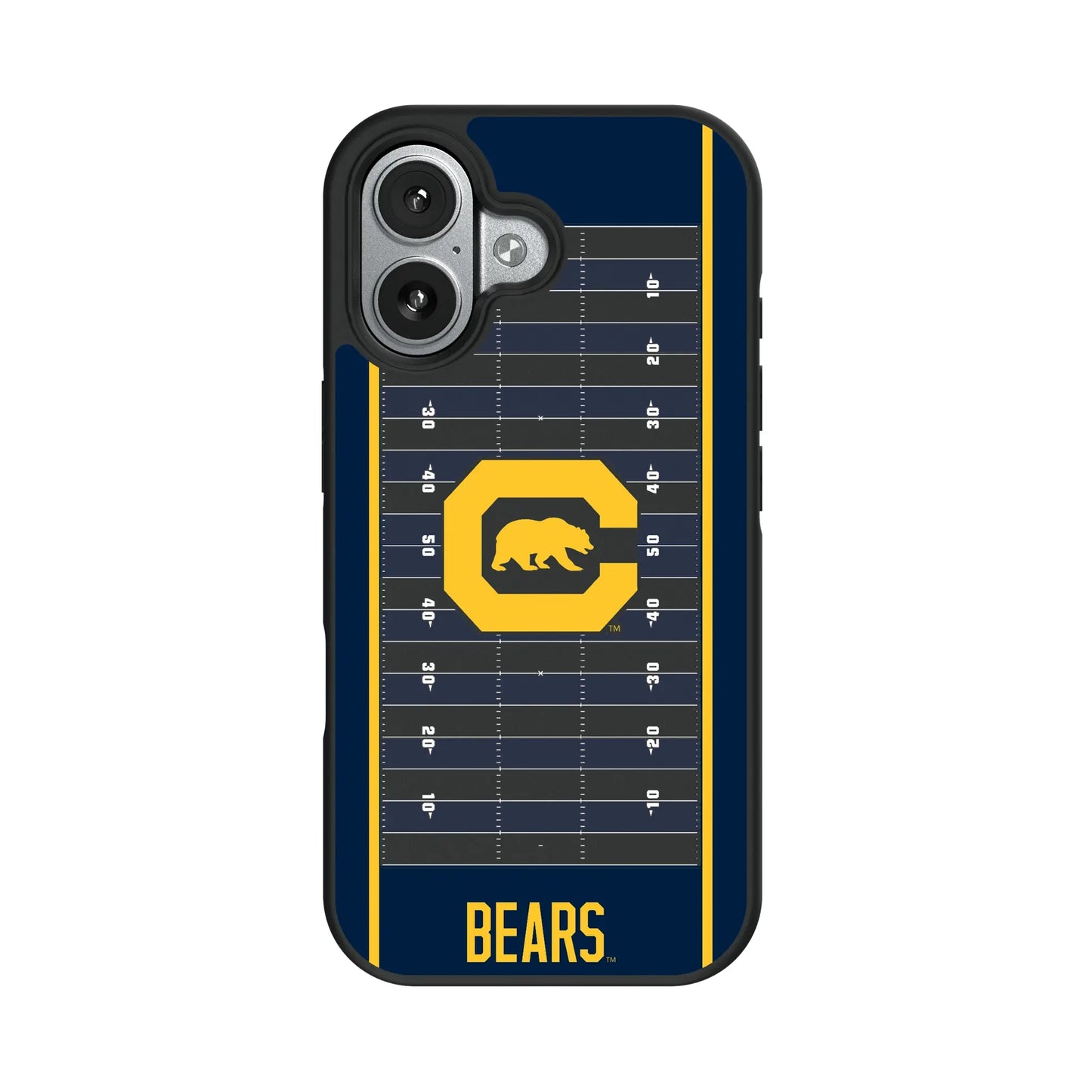 University of California Berkeley Golden Bears Field Bump Phone Case for Apple iPhone