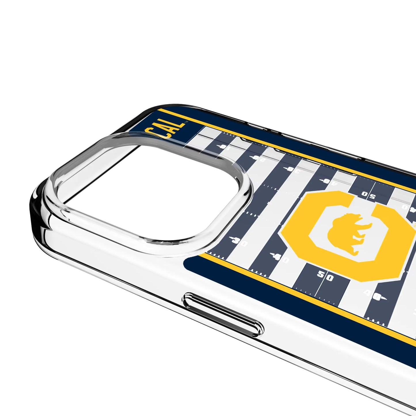 University of California Berkeley Golden Bears Field Clear Phone Case for Apple iPhone