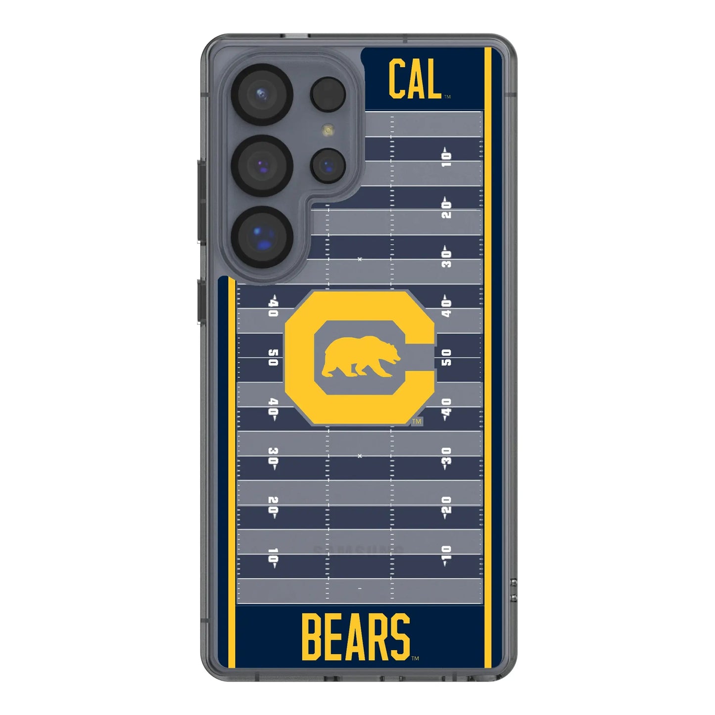 University of California Berkeley Golden Bears Field Clear Phone Case for Samsung Galaxy