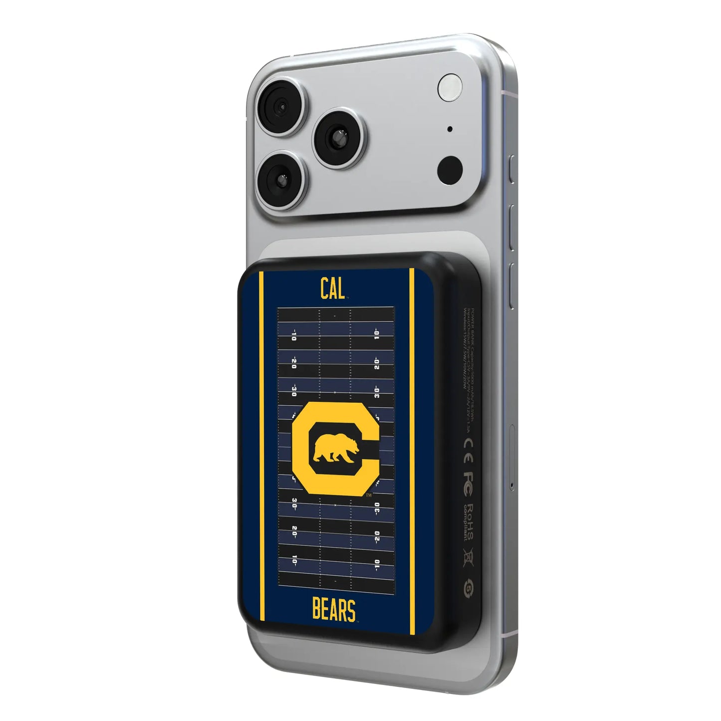 University of California Berkeley Golden Bears Field Wireless Mag Power Bank