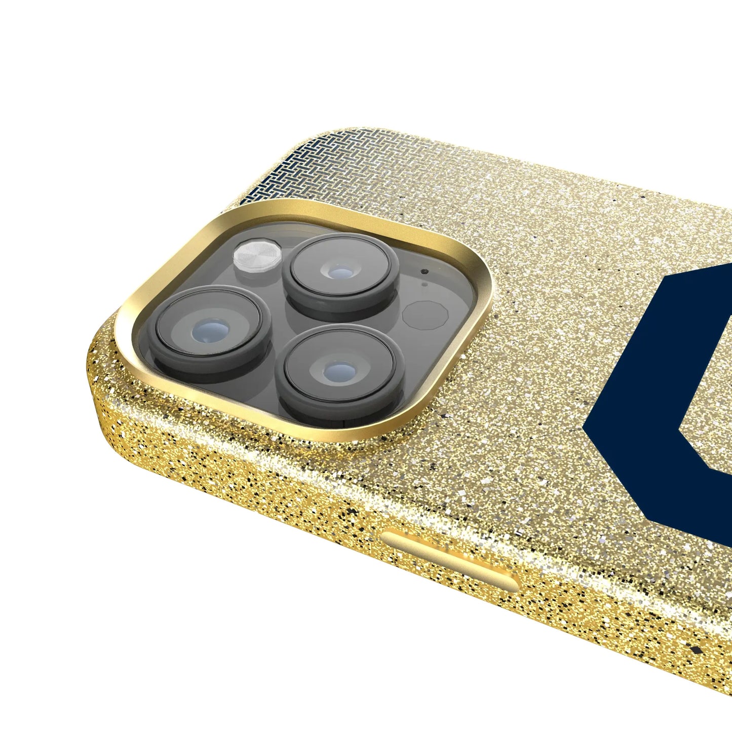 University of California Berkeley Golden Bears Linen Bling Phone Case for Apple iPhone