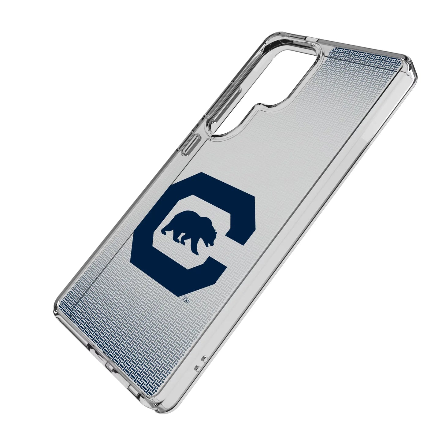 University of California Berkeley Golden Bears Linen Clear Phone Case for Samsung Galaxy