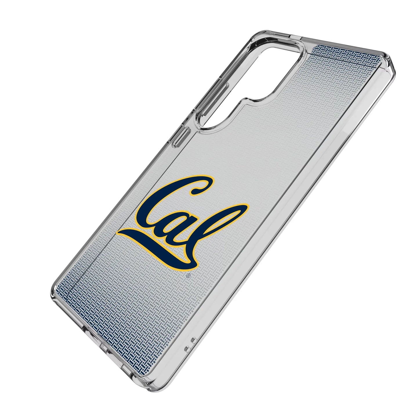 University of California Berkeley Golden Bears Linen Clear Phone Case for Samsung Galaxy