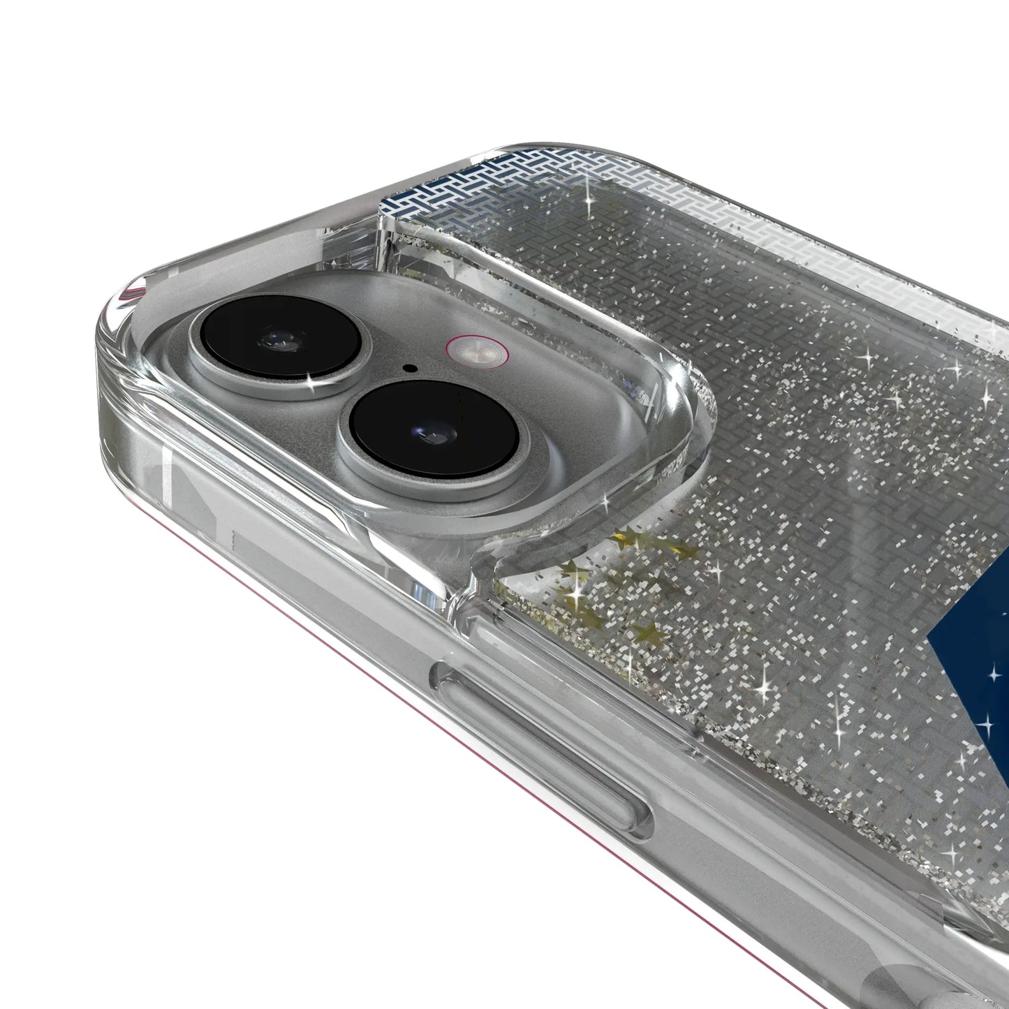 University of California Berkeley Golden Bears Linen Glitter Phone Case for Apple iPhone