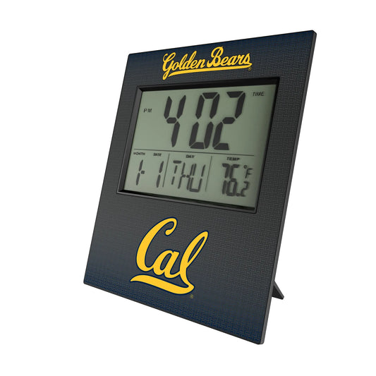 University of California Berkeley Golden Bears Linen Wall Clock