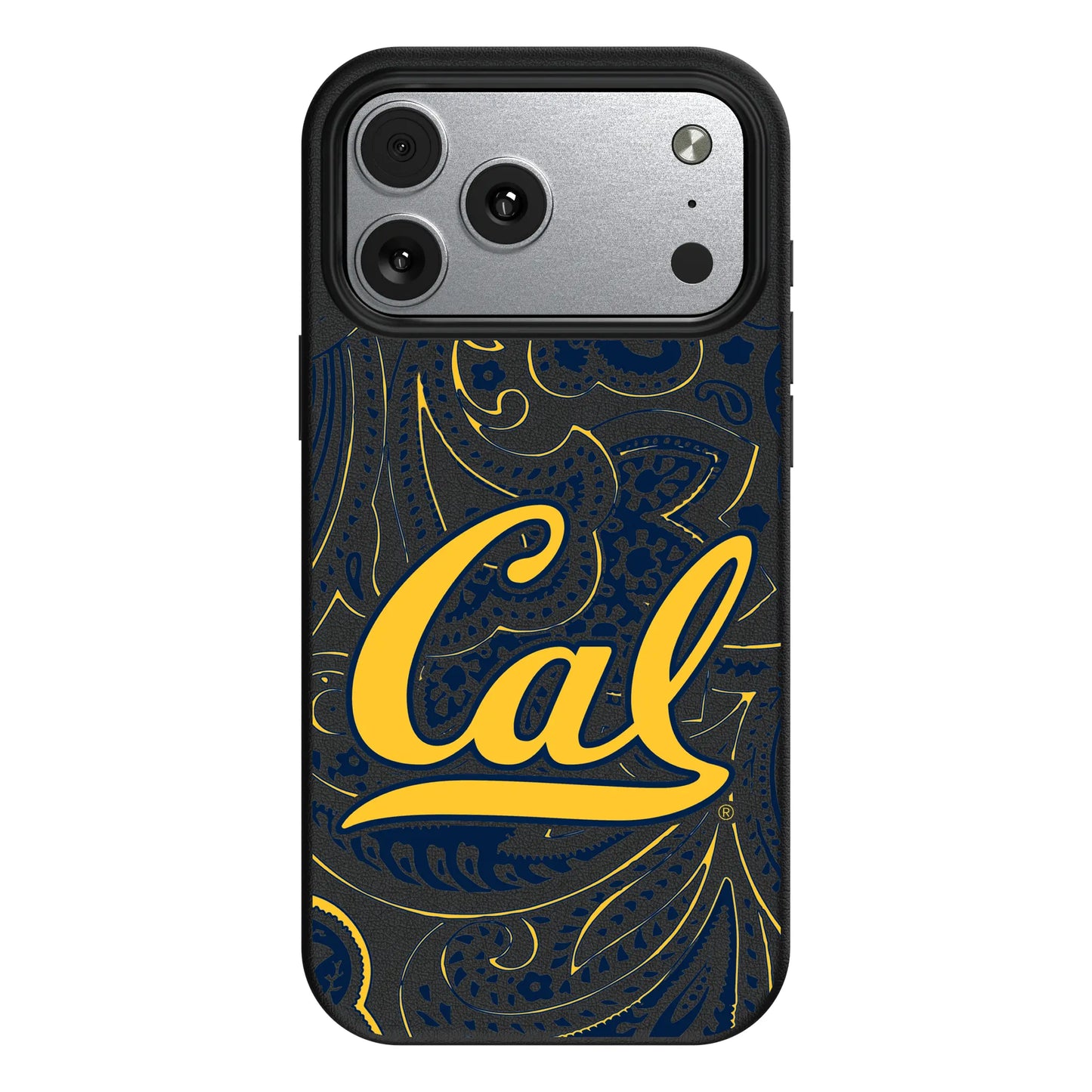 University of California Berkeley Golden Bears Paisley MagSafe Compatible Phone Case for Apple iPhone
