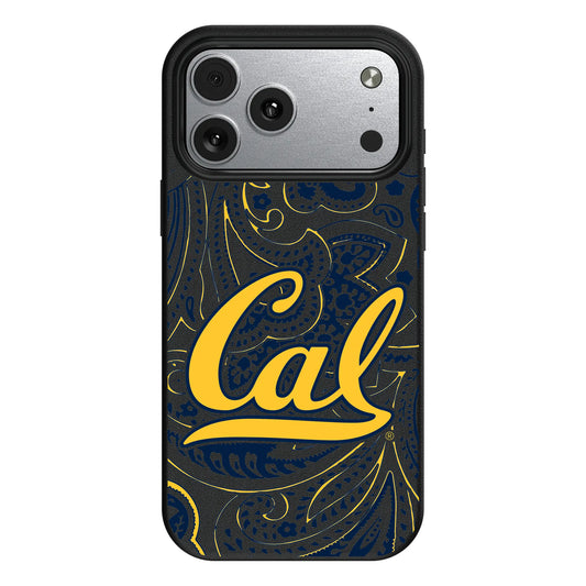 University of California Berkeley Golden Bears Paisley MagSafe Compatible Phone Case for Apple iPhone