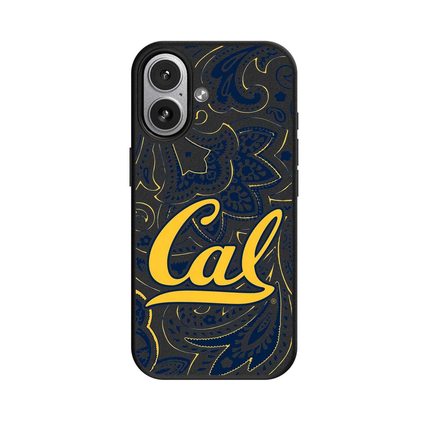 University of California Berkeley Golden Bears Paisley MagSafe Compatible Phone Case for Apple iPhone