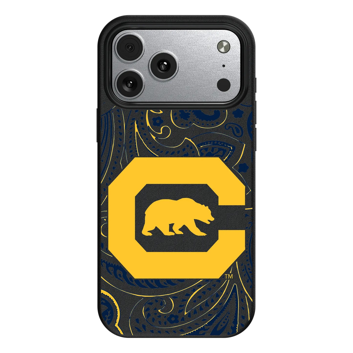 University of California Berkeley Golden Bears Paisley MagSafe Compatible Phone Case for Apple iPhone