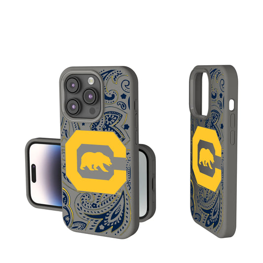 University of California Berkeley Golden Bears Paisley Soft Touch Phone Case for Apple iPhone