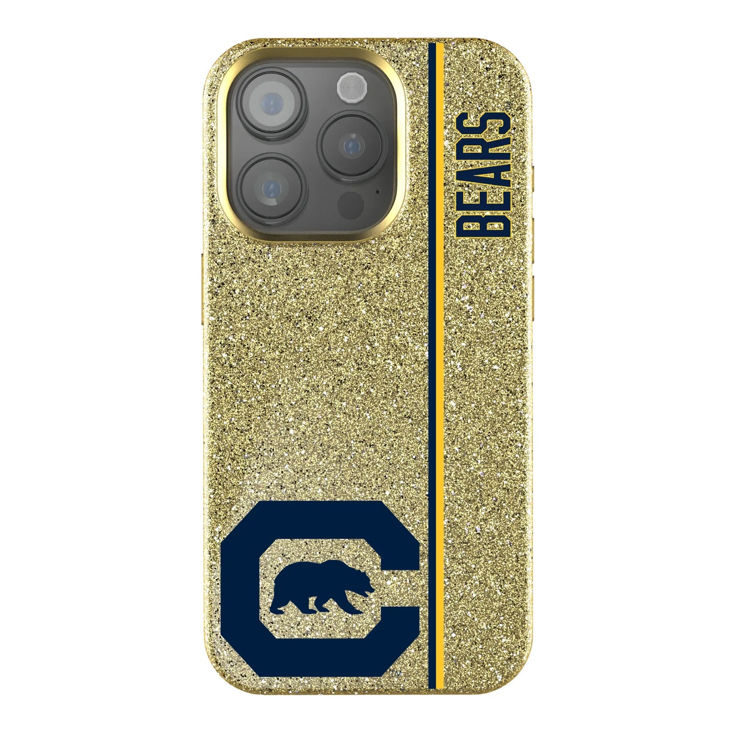 University of California Berkeley Golden Bears Sidebar Bling Phone Case for Apple iPhone