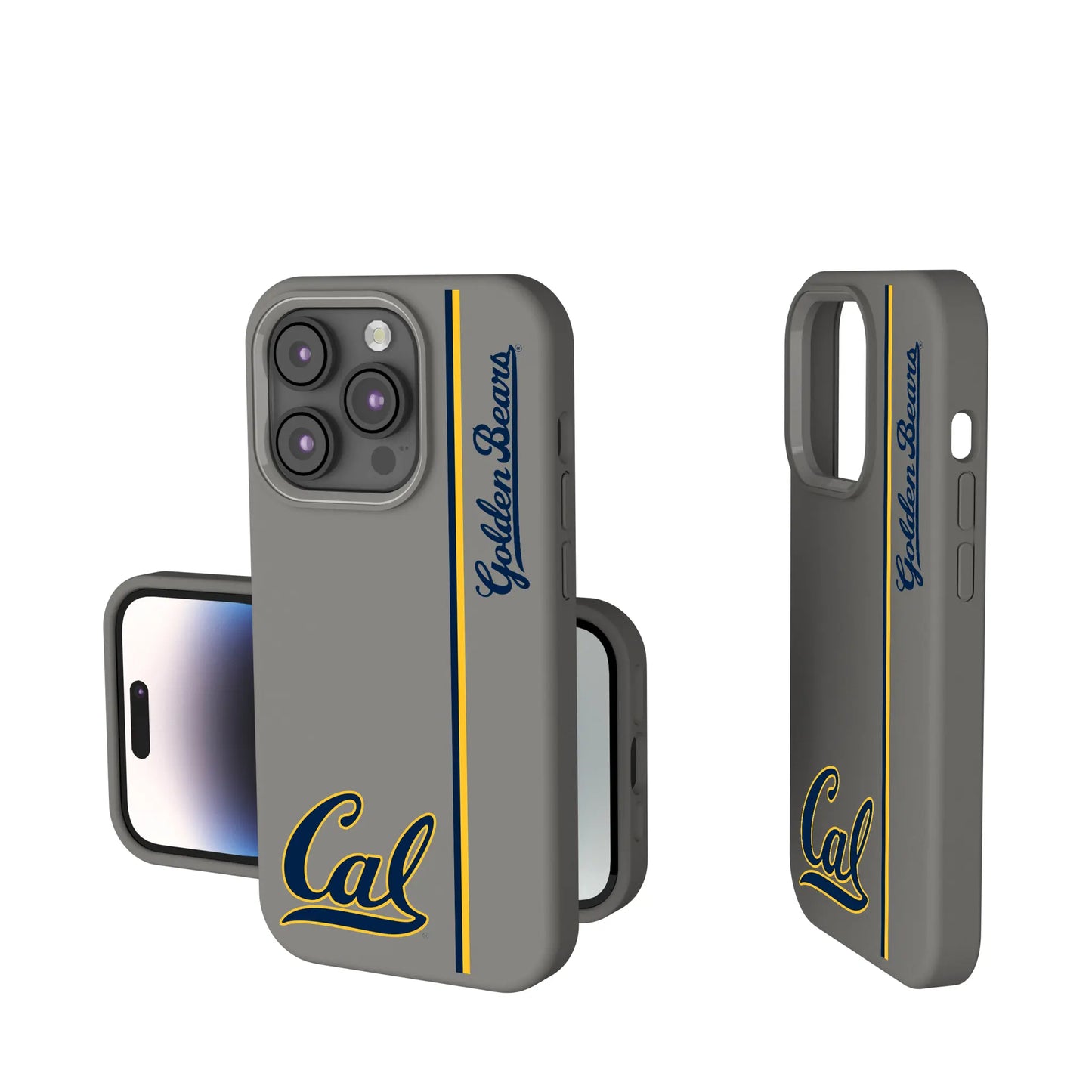 University of California Berkeley Golden Bears Sidebar Soft Touch Phone Case for Apple iPhone