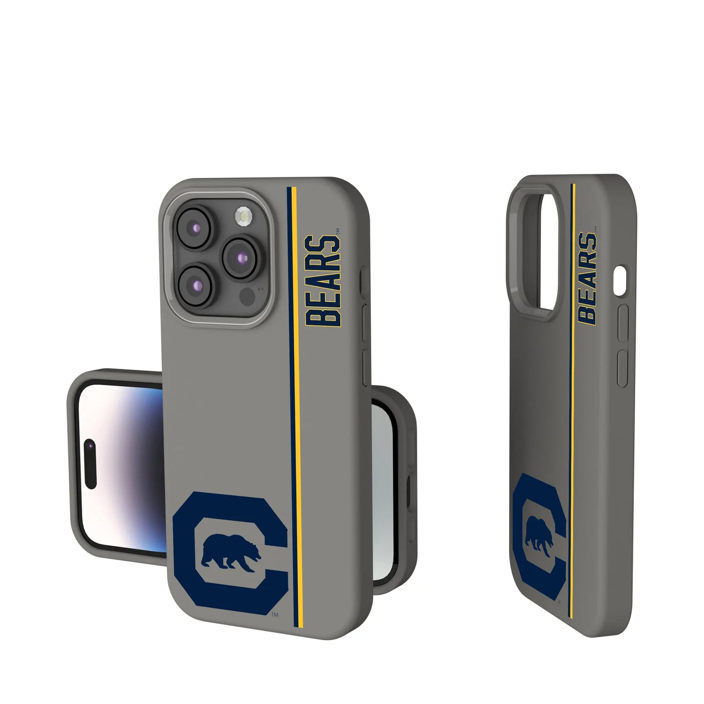 University of California Berkeley Golden Bears Sidebar Soft Touch Phone Case for Apple iPhone
