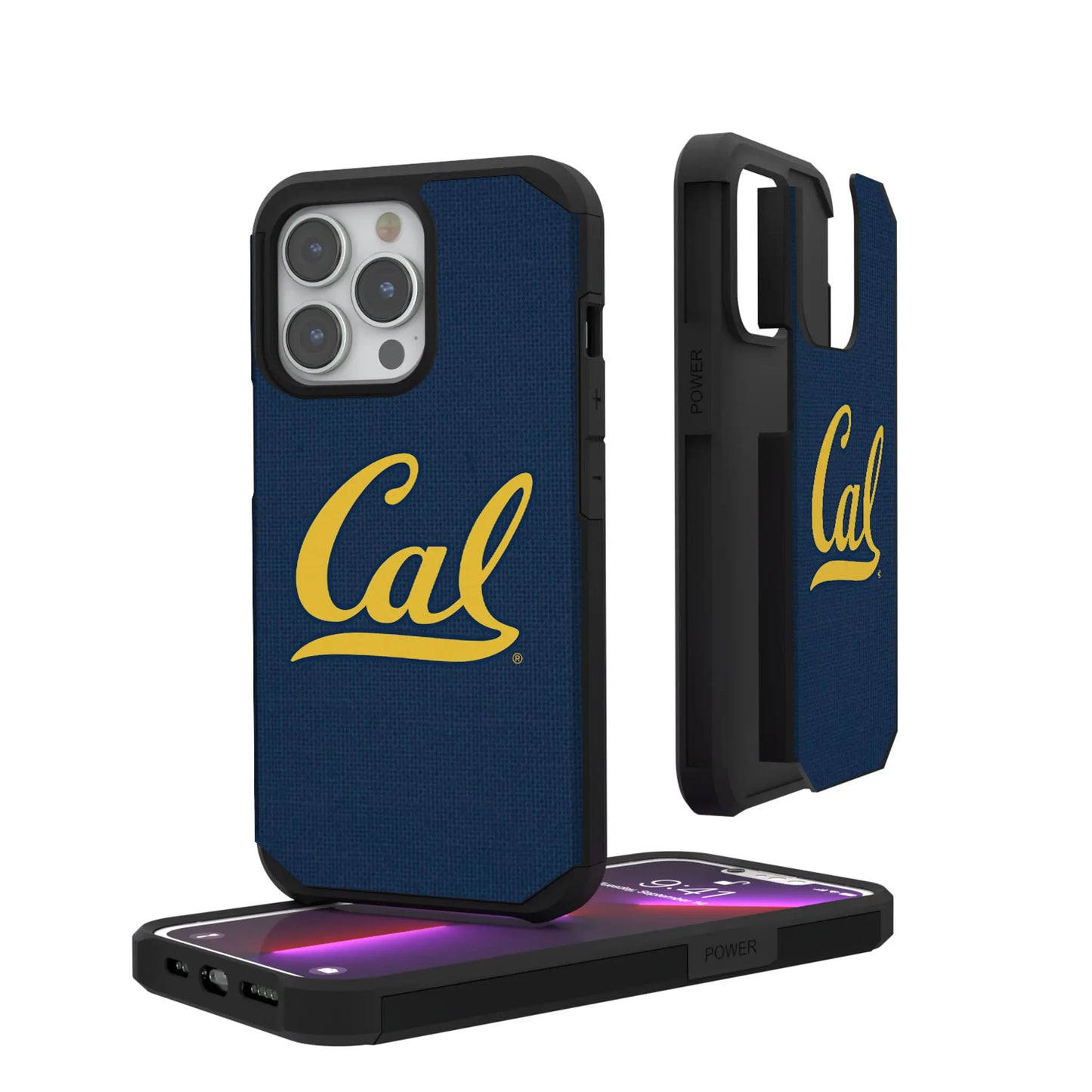 University of California Berkeley Golden Bears Solid Rugged Phone Case for Apple iPhone